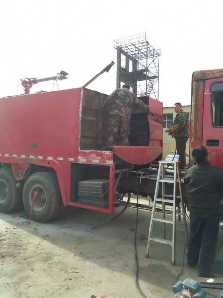 我公司为某消防大队维修事故车辆1